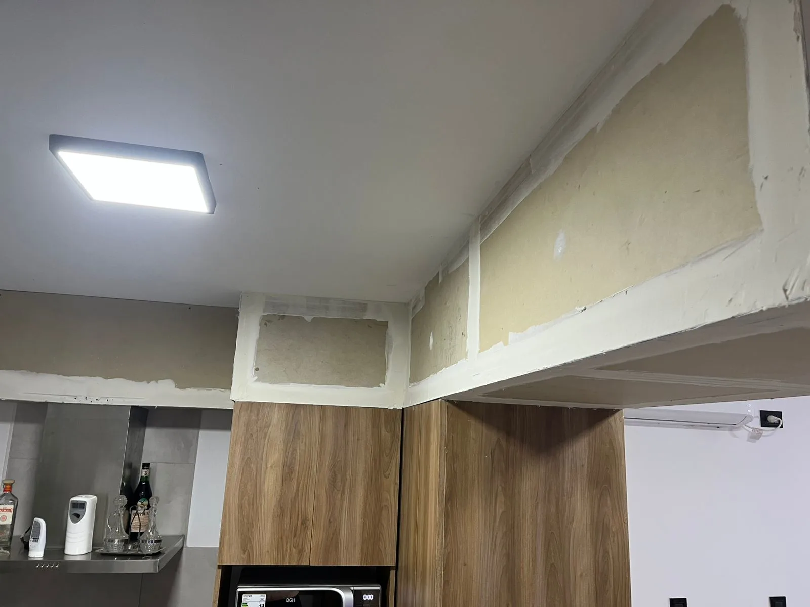 Remodelación de interior de vivienda con drywall